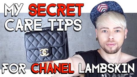 how to care for chanel lambskin